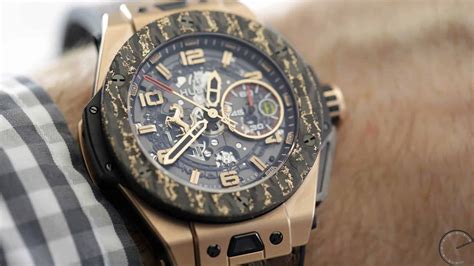 hublot carbon gold